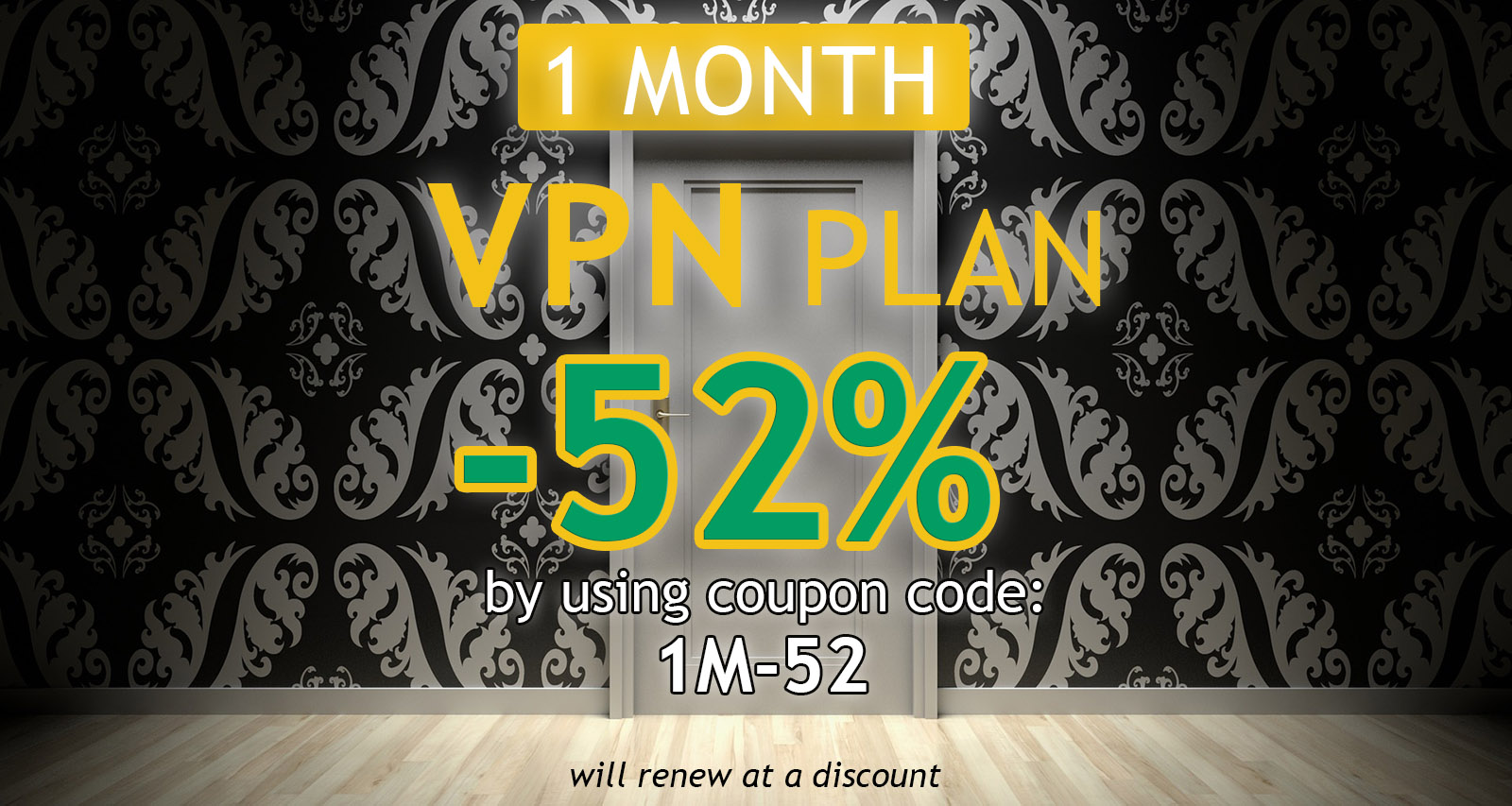 VPN 52% off